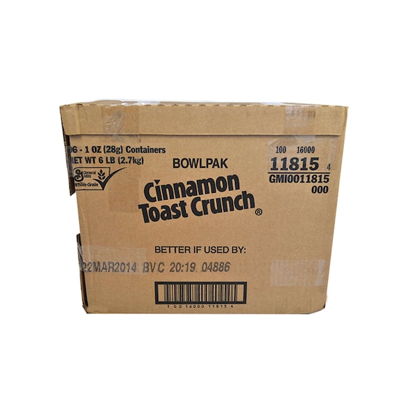 Cinnamon Toast Crunch Cinnamon Toast Crunch Cereal Single Serve